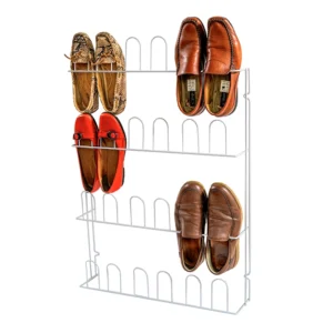 Zapatera de pared 9 pares blanco